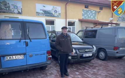 Во Львовской области отец погибшего на войне военного купил для ВСУ три автомобиля