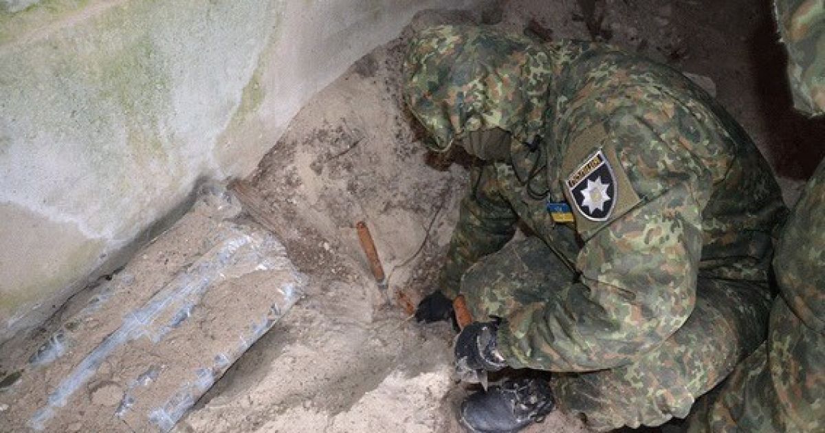виявлено схованку зі зброєю та боєприпасами_2 / © ГУ НП в Луганской области