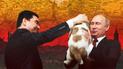 Путин, бойся туркмен, щенков дарящих 