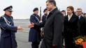 Перед началом своего рабочего визита Порошенко рассказал местным СМИ о состоянии выполнения Минских договоренностей.