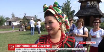 На Полтавщині стартував 20-й Сорочинський ярмарок