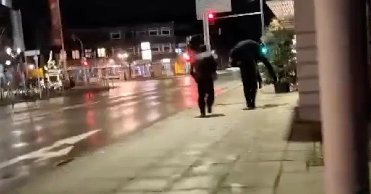 Хлопця несуть з місця події