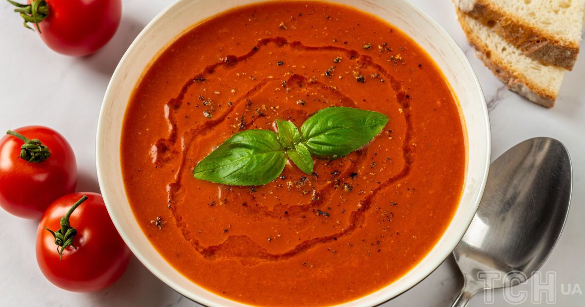 Смажений томатний суп