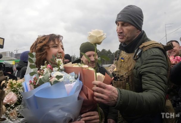 Леся та Володимир Кличко / © Associated Press