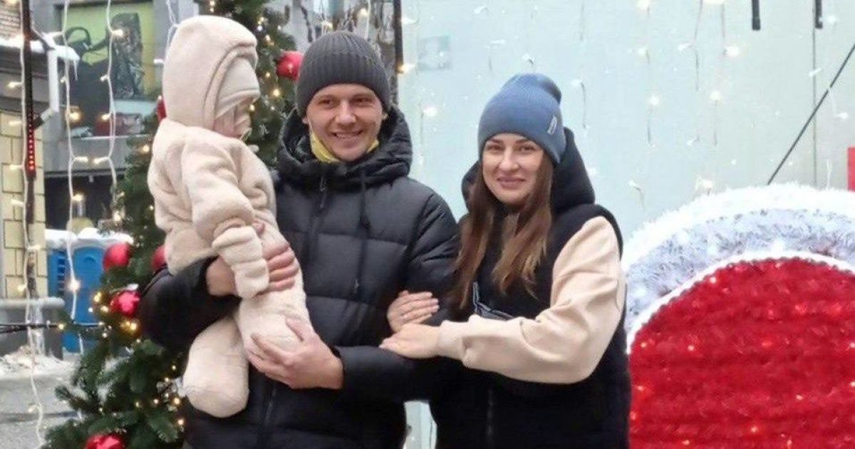 Ігор Черкашин з донькою та дружиною. Фото надано Н.Гончаренко