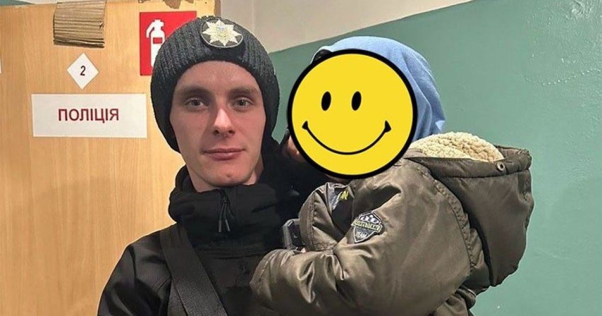 Киевские полицейские вернули трехлетнего беглеца напуганной матери