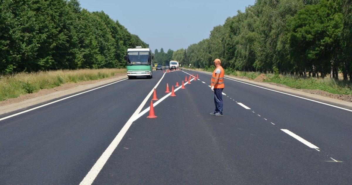 На Вінниччині завершили ремонт міжнародного шосе. Відео