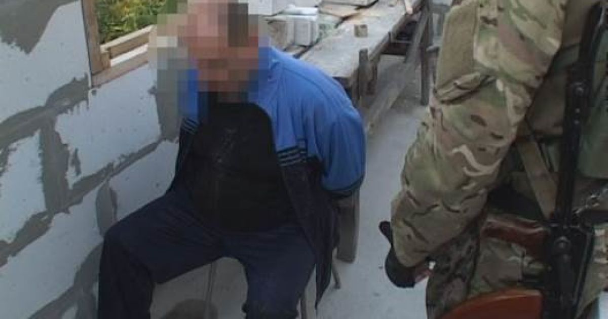 СБУ схватила подрывника