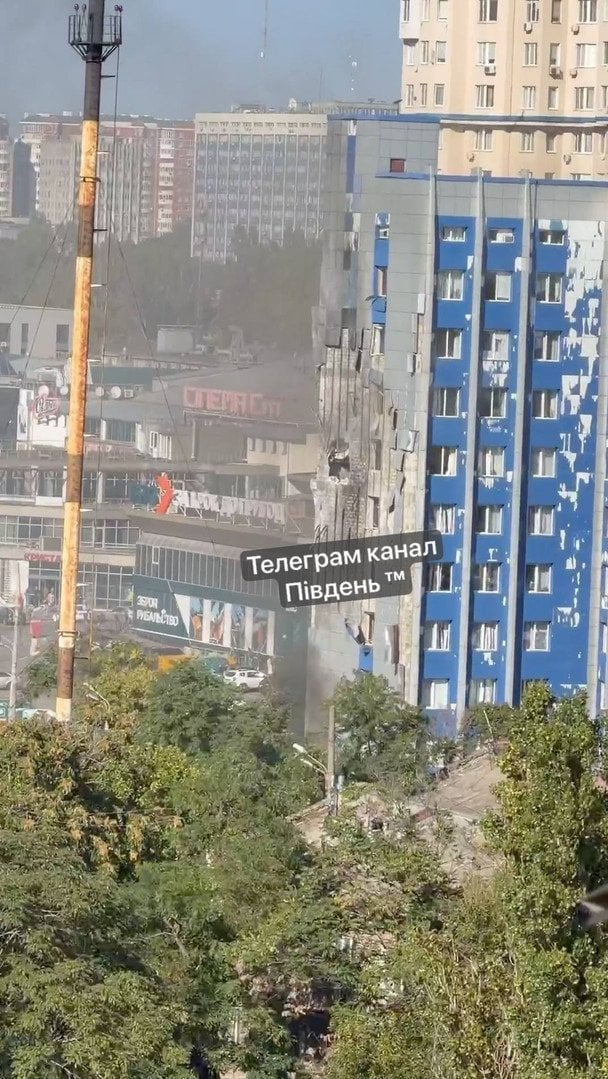 Атака РФ на Одесу 18 вересня / © соцмережі