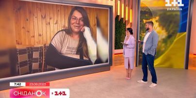 Неля Шовкопляс с побитым лицом показалась в прямом эфире "Сніданку з 1+1"