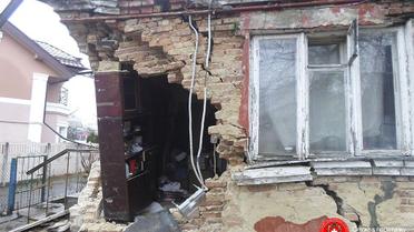обвалення будинку у рівному_4 / © ГУ ГСЧС Украины в Ровенской области