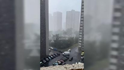 У Києві розпочалася серйозна гроза