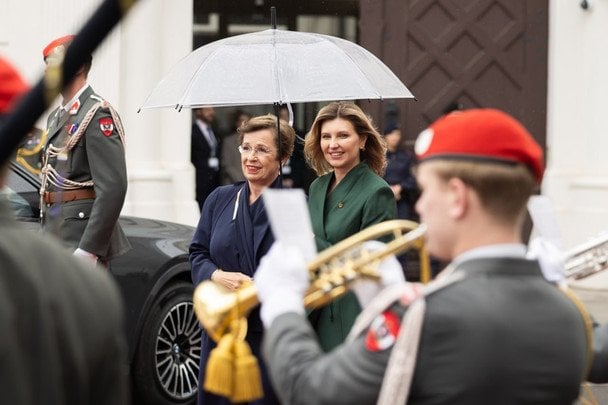 Доріс Шмідауер і Олена Зеленська / © Instagram Олени Зеленської