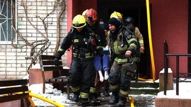 атака на Дніпро 22 січня _8 / © ДСНС