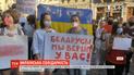 У Львові почали роздавати червоно-білі прапори на знак солідарності з білоруським народом