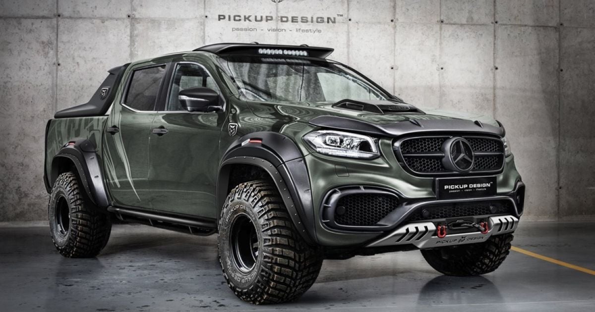 Поляки створили дизайн нової лімітованої серії пікапів Mercedes-Benz X-Class