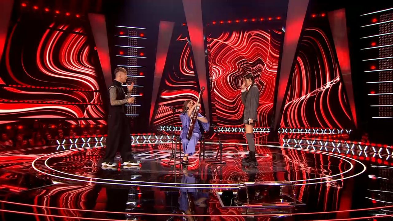 Надя Дорофеева, Артем Пивоваров и Виктория Деркач / © скриншот из видео