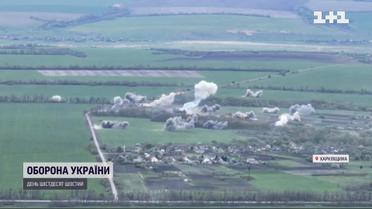 Під Ізюмом наші військові разом із нацгвардійцями знищили ворожий пункт управління