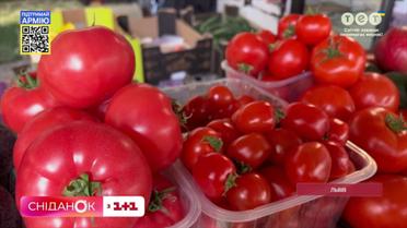 Обзор цен: сколько стоят продукты на львовском рынке "Старый рыцарь"