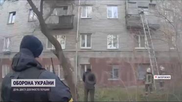 Спецоперация "Аля": в Запорожье пожарные вытащили котенка с балкона
