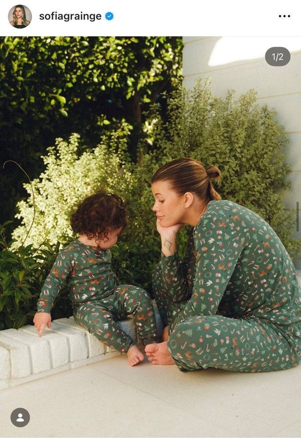 София Ричи с дочерью / © Instagram Софии Ричи