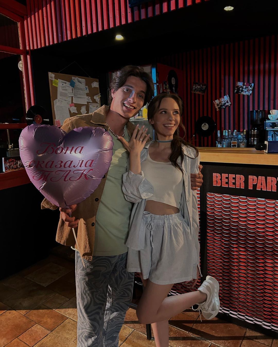 Ирина Кудашова с парнем / © instagram.com/irinaa_kudashova