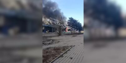 У Костянтинівці росіяни повністю розбомбили зруйнований супермаркет