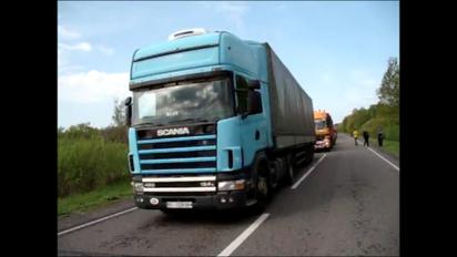 На Волині селяни блокують трасу Київ-Варшава