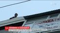 Саакашвили убежал от правоохранителей на крышу дома и угрожает прыгнуть вниз