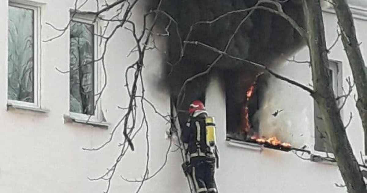 У Києві горів студентський гуртожиток