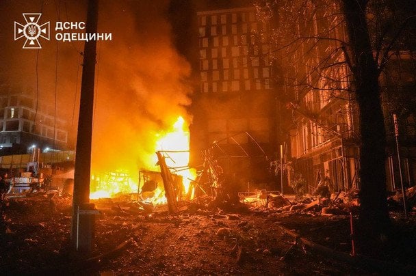 Ночью армия РФ ударила по Одессе: есть погибший