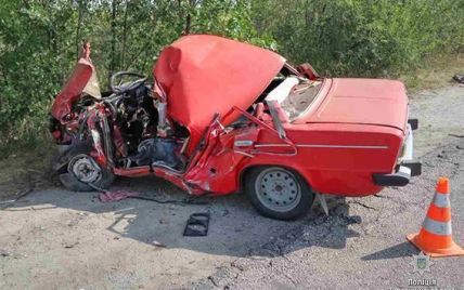 На Запорожье пьяный водитель на скорости протаранил авто капитана полиции, мужчина погиб