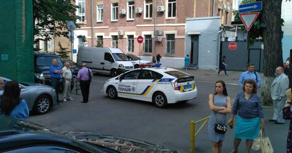 замінування ради правосуддя_3 / © Facebook/Висший совет правосудия