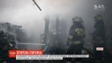 Пожежа знищила склад алкоголю на околиці Дніпра