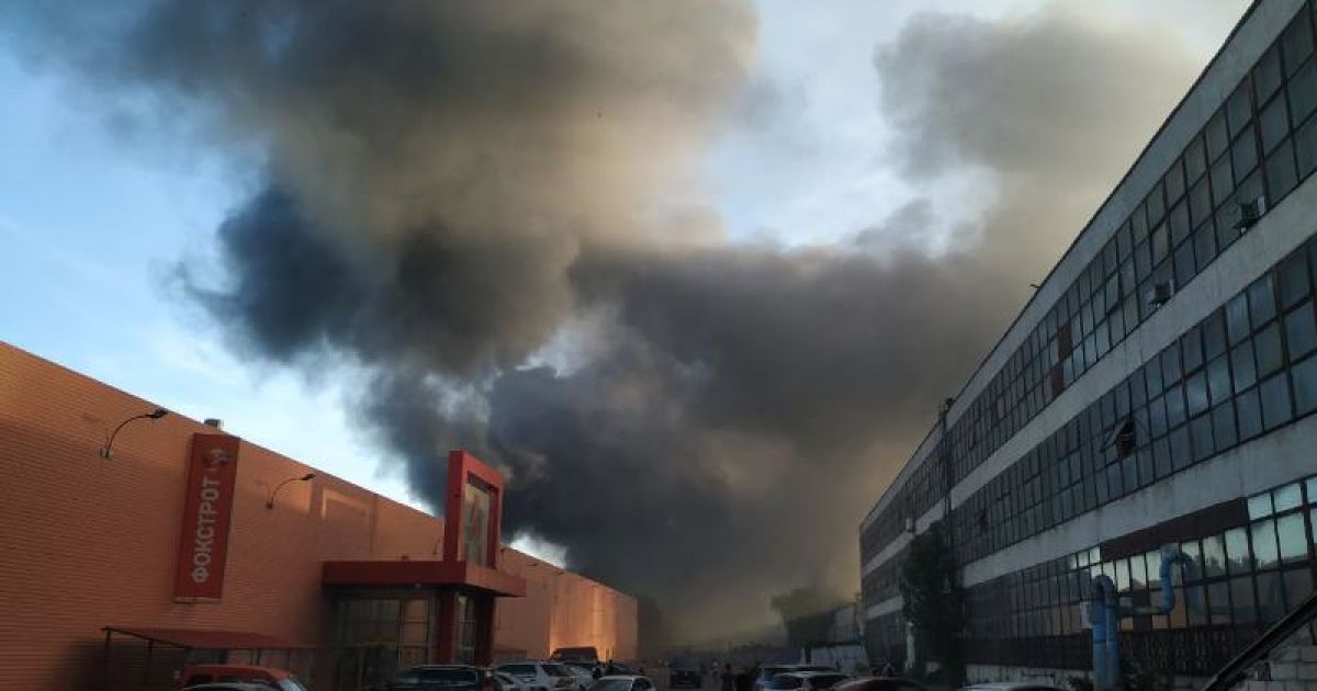 пожежа секонду в Києві_3 / © ГСЧС