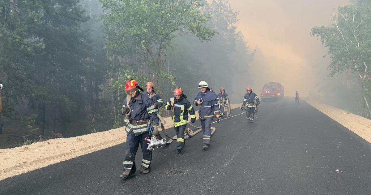 пожежа луганщина_3 / © ГУ ДСНС України у Луганській області