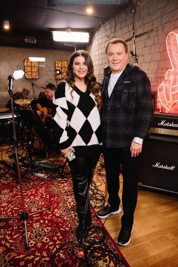 Андрей Мацола и Александра Зарицкая / © пресс-служба канала "1+1"