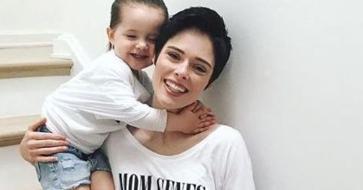 Коко Роша с дочерью Айони