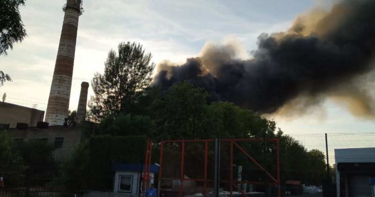 пожежа секонду в Києві_4 / © ГСЧС