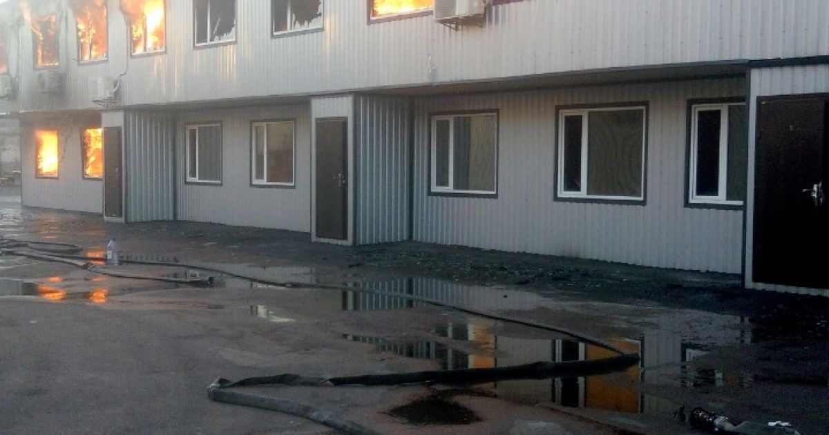 пожежа секонду в Києві_1 / © ГСЧС