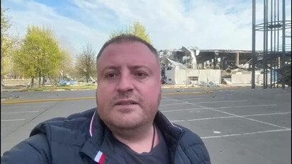 Мрочко попал под обстрел в Херсоне во время съемки видео