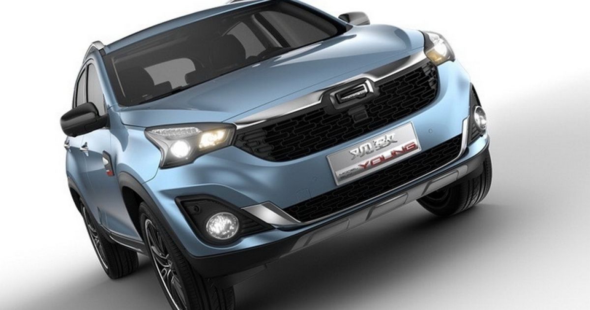 В Сети появились фото нового кроссовера Qoros Model Young