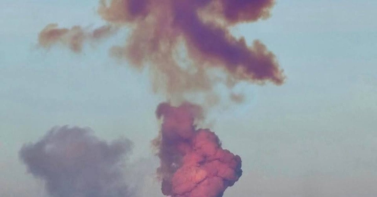 Взрыв на полигоне "Ясный"