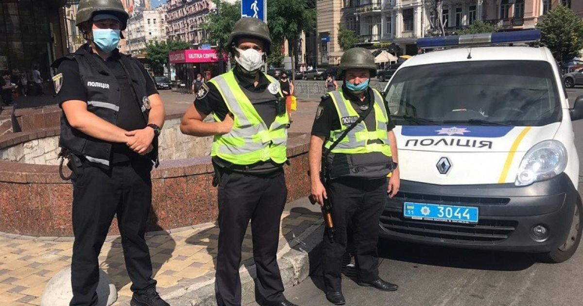 Патрулі у Києві, 21 липня_3 / © Полиция Киева / Facebook