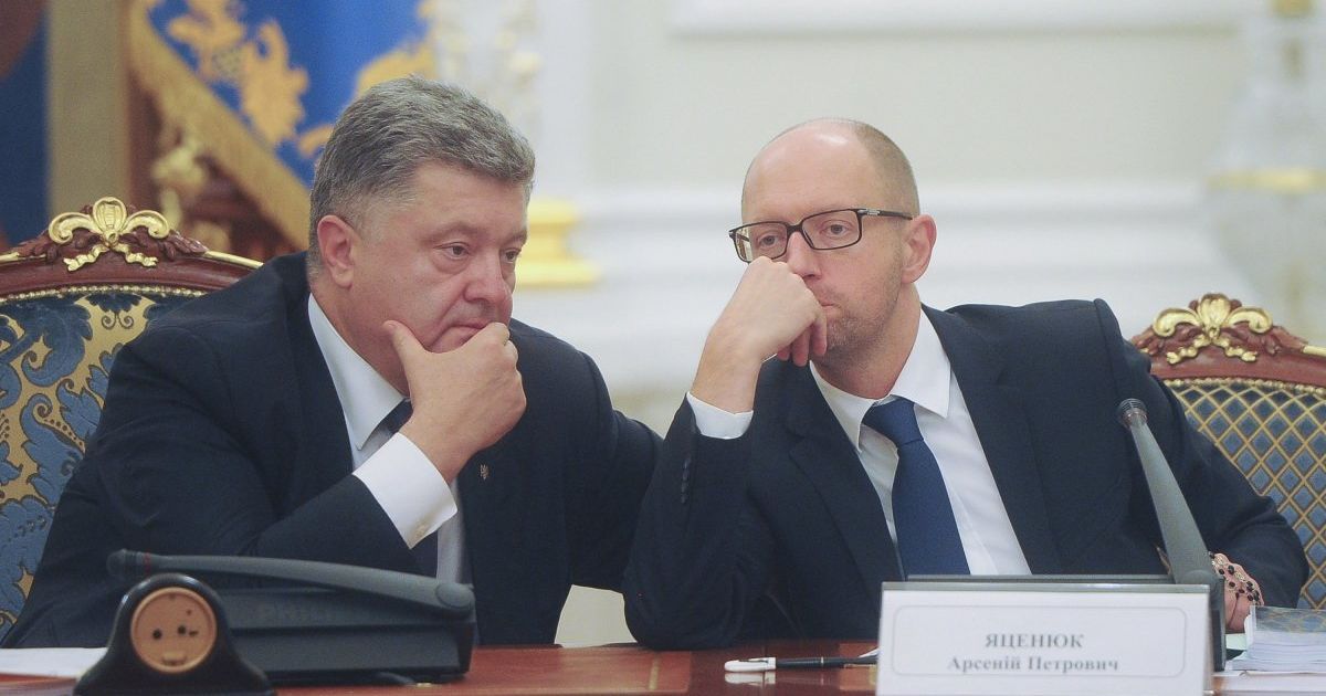 Порошенко надеялся, что Яценюк уйдет в отставку после его просьбы