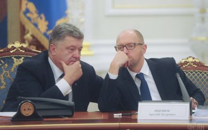 Порошенко надеялся, что Яценюк уйдет в отставку после его просьбы