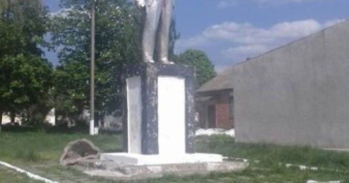 Ленін у селищі Затишшя на Одещині_2 / © Думская