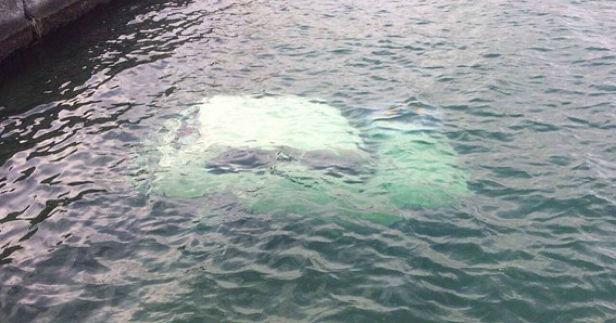 В Одессе у побережья нашли затонувший автомобиль с мертвым мужчиной