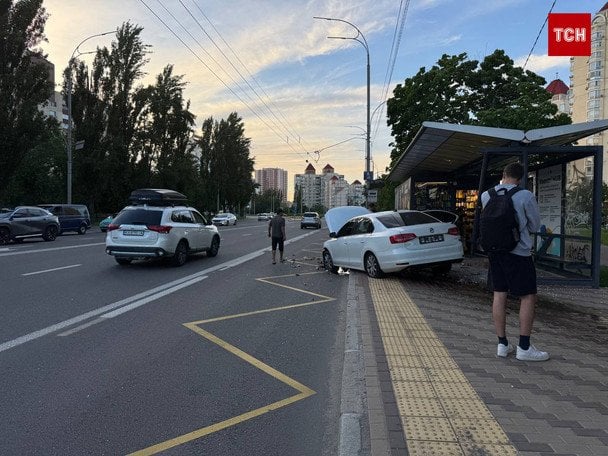 ДТП в Києві / © ТСН