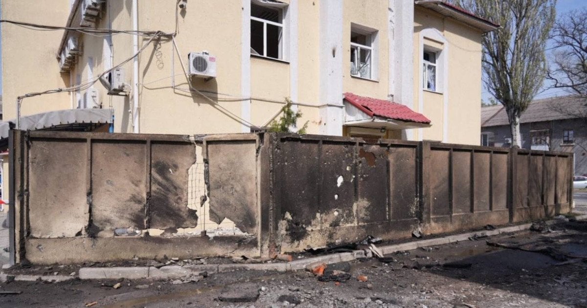 Наслідки атаки на Запоріжжя вдень 16 квітня